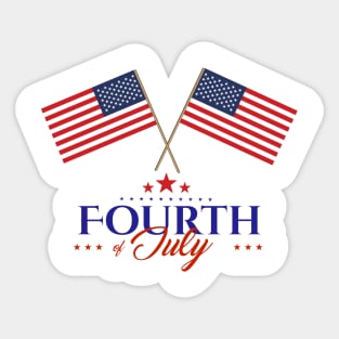 Independence day Sticker